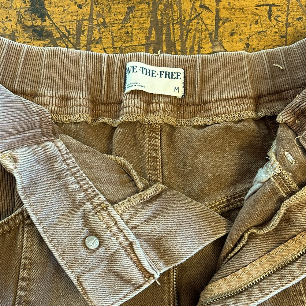 Used - We the Free New School Relaxed Barrel Jeans, size M